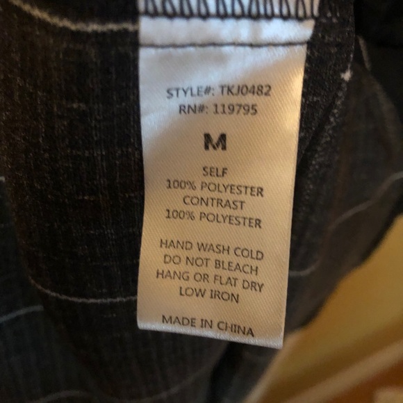 Modcloth Black Silver Shirt Organza Neck Tie NEW - Picture 9 of 9